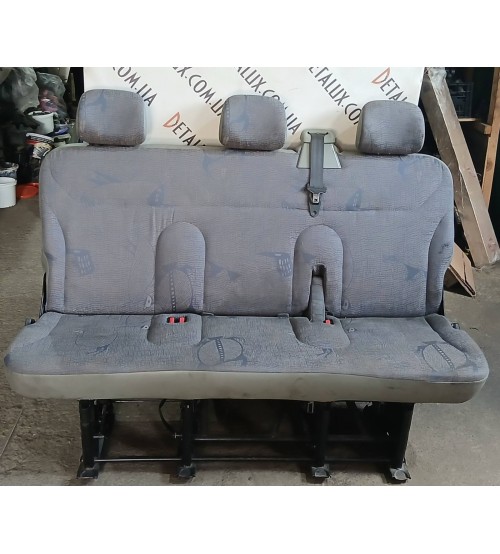 Сидіння, диван Задній, оригінал на Opel Vivaro, Renault Trafic, Nissan Primastar, Рено Трафик, Опель Виваро, Ниссан Примастар  2001 - 2014 р.в. 1.9 dci, 1.9cdti, 2.0dci, 2.5dci, 2.5 cdti